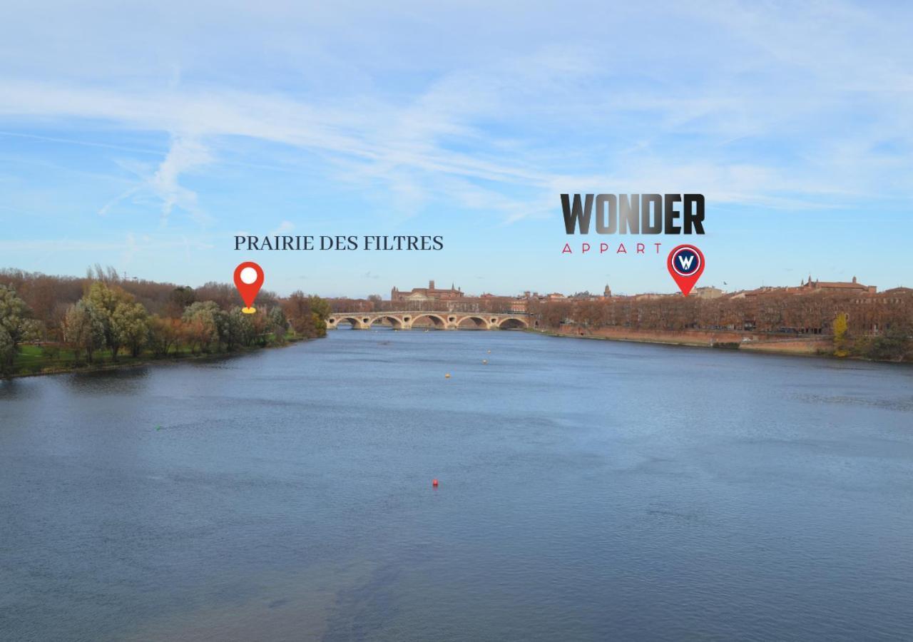 403 - Wonder Appart' - Vue Sur Garonne - Tolosa Esterno foto