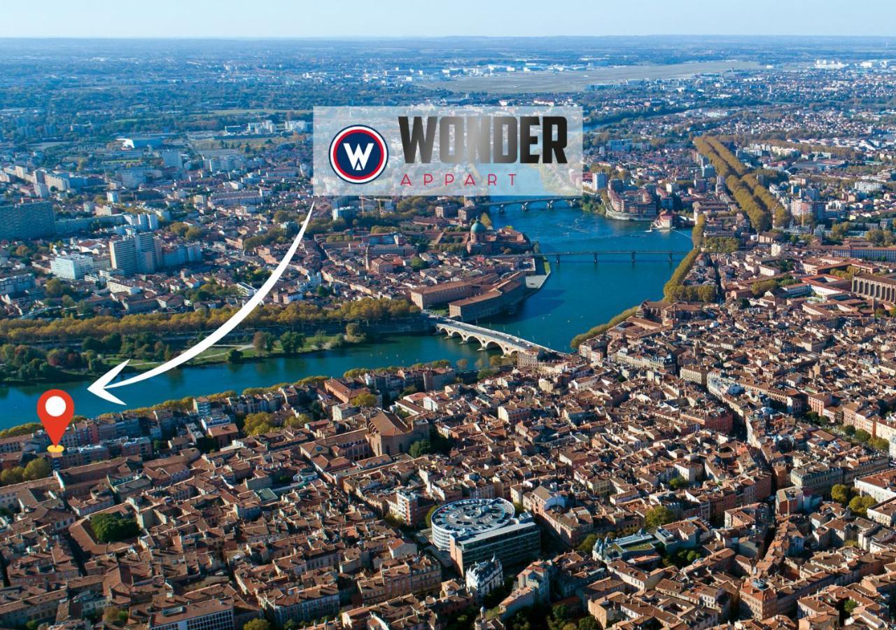 403 - Wonder Appart' - Vue Sur Garonne - Tolosa Esterno foto